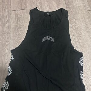 Darc sport Wolves Black Graphic Tank Top - men